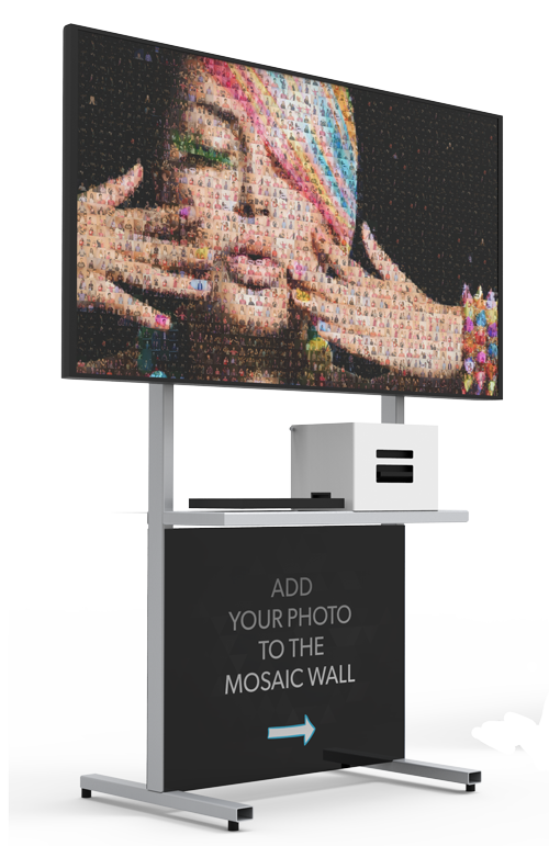 Photo mosaic station